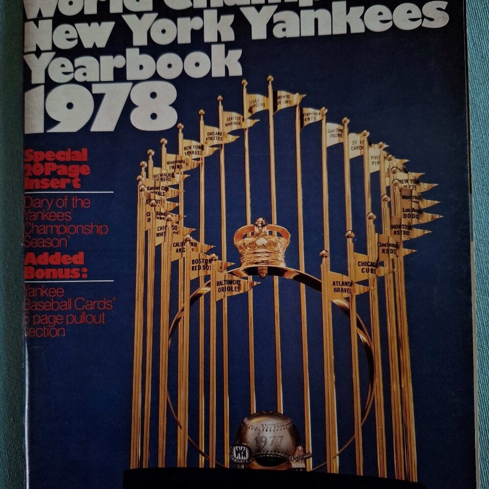 New York Yankees 1978 Yearbook